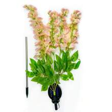 1 chiếc đèn hoa tử đằng năng lượng mặt trời, đèn trang trí sân vườn nhân tạo, đèn LED năng lượng mặt trời hình hoa tử đằng, đèn trang trí sân vườn, sân thượng (ánh sáng ấm), đèn sân vườn năng lượng mặt trời ngoài trời, đèn trang trí sân vườn cho lối đi, sân trong, sân thượng, quà tặng làm vườn cho mẹ và phụ nữ, đèn chiếu sáng kênh vườn | Thiết kế hoa rực rỡ | Đèn sạc năng lượng mặt trời - Nhiều màu - Xem 13
