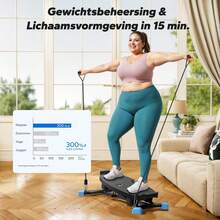 MERACH Tabla de equilibrio para adultos con pantalla, tabla de equilibrio con 2 bandas de resistencia para hasta 136 kg, ideal para rehabilitación y coordinación, gimnasia en casa, principiantes, color negro. - Amoratado - Ver 8