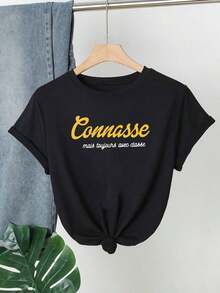 Women T-Shirts - Black - View 7
