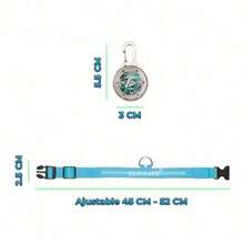 Collar Para Mascota Iluminado Con Luz Led y Bola Led RGB - Multicolor - Ver 4