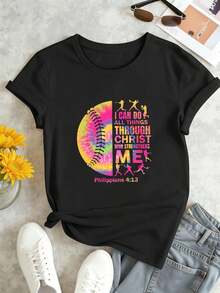 Women T-Shirts - Black - View 2
