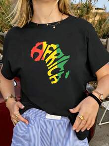 Women T-Shirts - Black - View 1