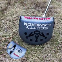 Straw Weave Pattern Golf Series, Semi-Circular Bag, Square Bag, Insert Putter Cover, Semi-Circular Head Cover, Magnetic Hat Cover - 卡梅隆黑色半圓 - 查看 5