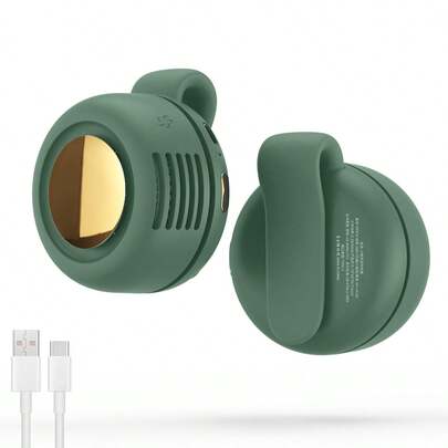 2026 Ventilateur de taille portable rechargeable amélioré 3 vitesses, ventilateur à pince mains libres pour le camping, l'extérieur et le chantier