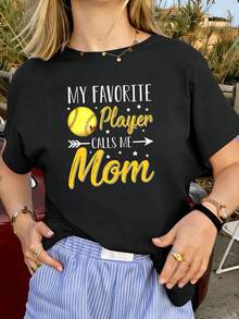 Women T-Shirts - Black - View 1