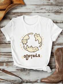Women T-Shirts - White - View 1