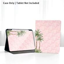 1 chiếc ốp lưng máy tính bảng dạng gập họa tiết cây cọ, có khe cắm bút, chức năng tự động tắt/mở màn hình, thích hợp làm quà tặng cho mùa tựu trường, ngày Valentine, quà tặng ngày lễ. - Nhiều màu - Xem 8