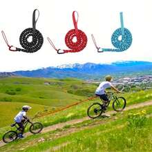 Cuerda de remolque para bicicleta, cuerda de remolque para bicicleta de montaña, banda de resistencia para el hogar, cuerda de remolque conveniente - Multicolor - Ver 4
