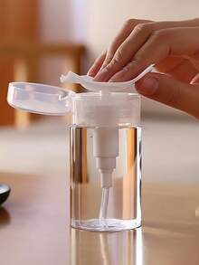 2入/1入 空壓泵瓶 100ml/200ml 迷你壓泵分裝瓶 適用於指甲油卸除液 旅行裝 100ml 美甲壓瓶 酒精指甲油卸除液清潔水分裝瓶 大容量卸妝空瓶工具 化妝品分裝瓶 適合化妝品與指甲油卸除液 護膚液 輕便旅行 易單手操作 旅行必備 - 無色 - 查看 2
