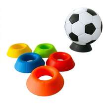 2pcs Colorful Ball Holders, Universal Football/Basketball/Volleyball/Bowling Ball Display Stand, Non-Slip Sports Ball Rack For Training, Competition, Home Use, Suitable For Sports Enthusiasts - Ball Base - View 1