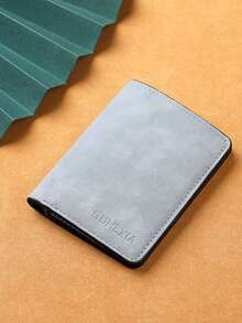 Multi-Color Matte Faux Leather Card Holder | Ultra-Thin Compact Card Case | Luxe Matte Finish For A Minimalist, Sophisticated Look | Multi-Compartment Wallet For IDs And Credit Cards | Perfect For Work, Commuting, Daily Use, And Campus Life | Ideal For Birthdays And Holidays | Precision-Stitched Reinforcement | Scratch-Resistant - Multicolor - View 6