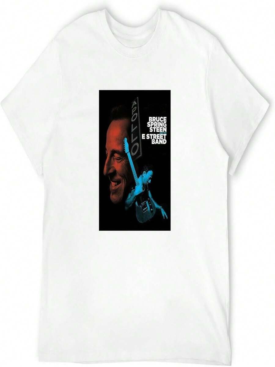 Bruce and Springsteen Bruce and Springsteen Camiseta blanca - Blanco - Ver 1