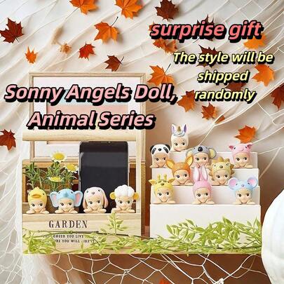 Bộ 1-6 búp bê Angel Sonny 3.5 inch ngẫu nhiên, bao gồm hình động vật, hoa anh đào, móc khóa, và các loại phát sáng trong bóng tối. Thích hợp để trang trí nhà cửa, phòng ngủ, xe hơi, ngày lễ, đám cưới, quà sinh nhật, quà Valentine, quà Giáng sinh, quà tặng đám cưới, quà bất ngờ cho bé gái.