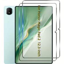 2pcs Tempered Glass Screen Protector For Xiaomi Honor Pad V9/Pad 10/Pad 9/Pad X9a/Pad X8a/Pad X8b/Pad X7/Magic Pad 4/Magic Pad 3/Magic Pad 2 - HD Clear, Anti-Scratch, Sensitive Touch, Full Screen Coverage, Device Protection, Fashionable Design, Perfect Fit, Durable Glass, High-Quality Protective Film, Tablet Screen Protector, Tempered Glass Protector, Tablet Accessories, Tablet Care Kit, Slim Design, Durable Protection For Tablet - Clear - View 10