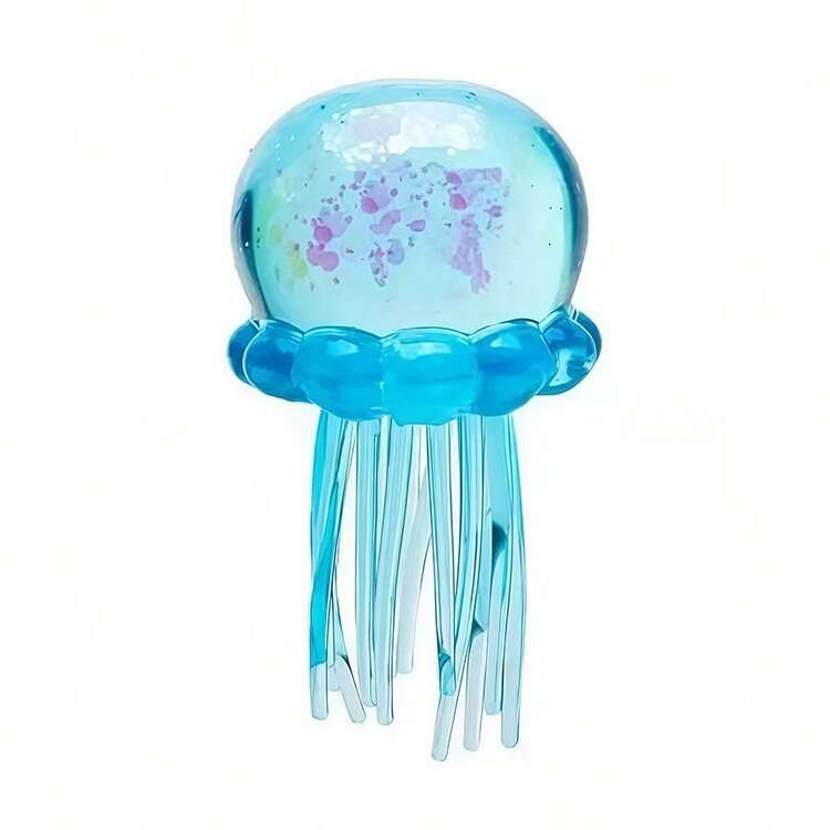 NeeDoh 1 Gói Đồ Chơi Sứa Nắn Chậm Tăng, Bên Trong Chứa Hạt Kim Tuyến, Giúp Giảm Lo Âu, Kích Thích Giác Quan, hỗ trợ ADHD, Bóng Nắn Mềm Mịn Dễ Thương, Thích Hợp Làm Phần Thưởng và Quà Tặng Trong Lớp Học, Bóng Nắn Mềm Mịn Đẹp Mắt Dùng Để Trang Trí Phòng, Trang Trí Slime và Phụ Kiện Tiệc Chủ Đề Đại Dương - Nhiều màu - Xem 11