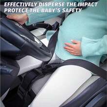 Car Seat Belt Cover For Pregnancy Universal Seatbelt Shoulder Pad Set And Seat Cushion Interior Accessories For Improve Comfort, Must Have - Multicolor - View 7