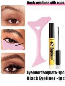 2026新款硅胶眼线模具，带刻度的眼线笔辅助工具，可重复使用的多功能眼妆套装，眼线辅助工具，睫毛印章，眼影定位，抗菌，眼妆辅助工具，适用于女士眼线笔、眉毛、唇线、舞台妆、日常妆容，高性价比化妆工具，价格实惠，适合作为圣诞礼物，化妆品，化妆工具，平价好物，礼物，女士礼物，圣诞礼物 - 彩色 - 查看 12