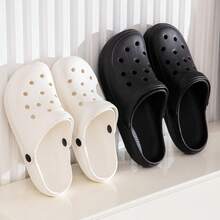 1 đôi dép lê mùa hè unisex, dép xăng đan chống thấm nước cho cặp đôi, dép đế mềm chống trượt, quà tặng sinh nhật bất ngờ cho kỳ nghỉ ngoài trời. - Dép nữ - Xem 5