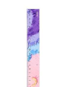 5pcs Colorful Coded Painting Themed Rulers With CM/MM Markings And Colored Coded Scales - Suitable For School, Office, Classroom, Technical Drawing, Measurement Tool For Students, Architects, Artists - Colored Ruler - View 13