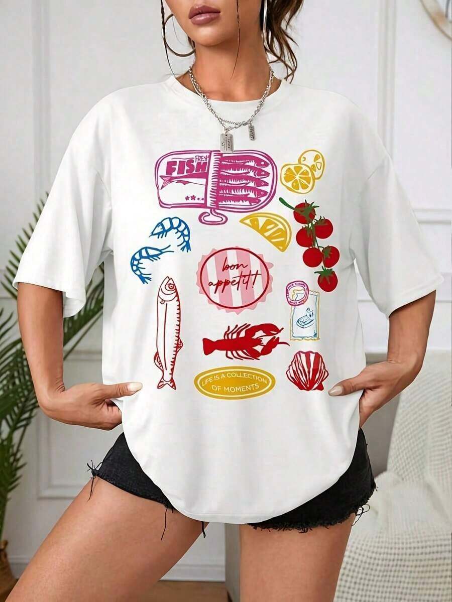 Women T-Shirts - White - View 1