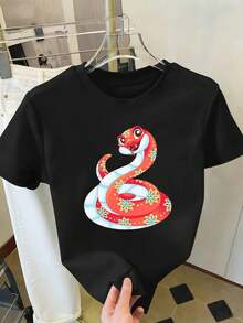 Women T-Shirts - Black - View 2