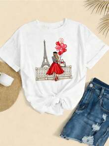 Women T-Shirts - White - View 2