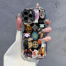 Michael Archangel Spiritual Prosperity Gold. This Stylish Phone Case Is Compatible With Samsung, Apple, , , , Transsion, ,  And Honor. Made Of TPU Silicone, It Offers Shock And Drop Protection And A Superior Feel. It's An Ideal Gift For Family, Friends, And Loved Ones, And A Perfect Choice For Valentines Day And Year's Gift. - 銀色 - 查看 5