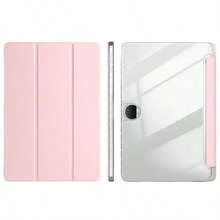 Set 3pcs (1pcs Casing Pelindung + 2pcs Pelindung Layar Kaca) Untuk Tablet , Casing Pelindung Tablet Warna Pink Muda, Casing Pelindung Tablet Akrilik Transparan Tinggi, Desain Anti-Tekuk Dengan Stand Terintegrasi, Sudut Silikon Anti-Jatuh, Cocok Untuk Honor Pad X8a, Honor Pad X9, Honor Pad V9 11.5" 2025, Honor Pad X9 Pro 2025, Honor Pad X8 Pro - Berwarna merah muda - View 3