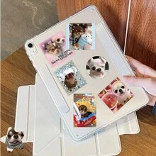 40張可愛柴犬防水貼紙，趣味狗狗表情貼紙，適用於筆記型電腦和手機殼 - 彩色 - 查看 6