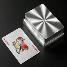 1 bộ bài nhựa chống nước, bài poker đen tuyền chuyên nghiệp, bài tây tiêu chuẩn dành cho chơi game trên máy tính để bàn hiện đại. - Nhiều màu - Xem 12