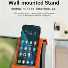 Adjustable Multi-Angle Soft Silicone Phone Stand, Tablet Stand, Laptop Stand, Non-Slip Desktop Holder, Suitable For Smartphones, Kindle And More, Essential Desktop Accessory For Office And Home - one-size - View 3