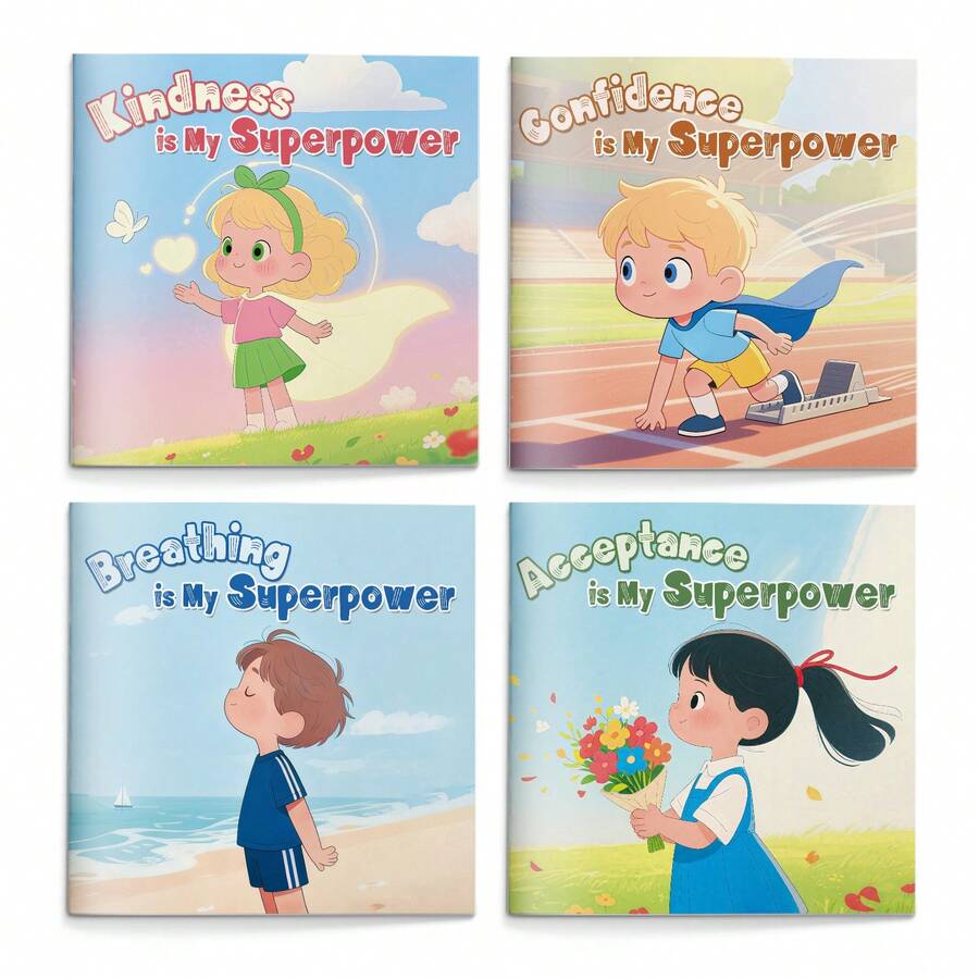 My Superpower Series Growth Picture Books, Cultivate Confidence, Kindness And Self-Acceptance Through Heartwarming Stories, Help Establish Positive Mindset And Good Character Cognition Ability, Suitable For Family And School Learning - Chaonengli01 - View 1