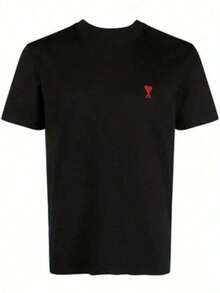 Men T-Shirts - 黑色 - 查看 1