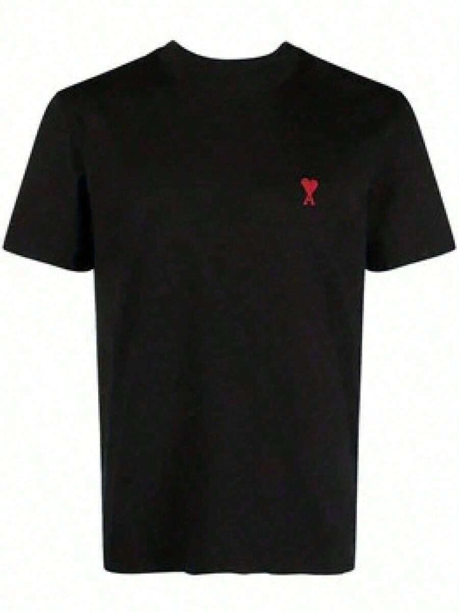 Men T-Shirts - 黑色 - 查看 1