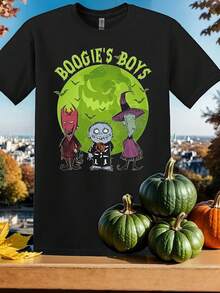 B1O Lock S1Hock Barrel Hoodie By B1Oogie (Sizes S-5XL) Gildan T-Shirt For B1O And Girls SY34 Basic 220g Cotton Men's T-Shirt: Unmatched Comfort, Suitable For All Types Of People, Both Men And Women. Durable, High-Quality Fabric, Ideal For All Seasons. Soft To The Touch Yet Tough. Breathable T-Shirt For Simple Women's Outfits. - 黑色 - 查看 1