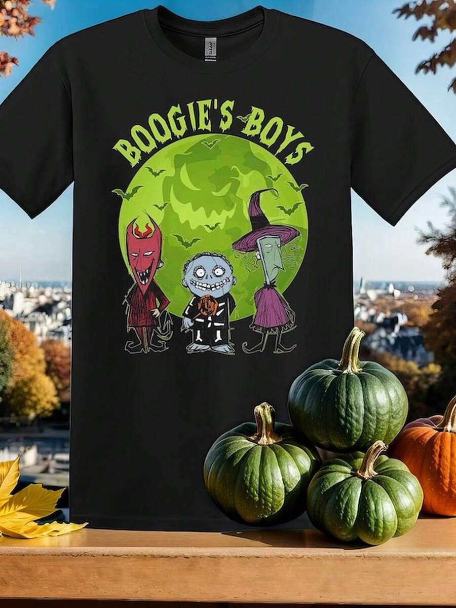 B1O Lock S1Hock Barrel Hoodie By B1Oogie (Sizes S-5XL) Gildan T-Shirt For B1O And Girls SY34 Basic 220g Cotton Men's T-Shirt: Unmatched Comfort, Suitable For All Types Of People, Both Men And Women. Durable, High-Quality Fabric, Ideal For All Seasons. Soft To The Touch Yet Tough. Breathable T-Shirt For Simple Women's Outfits. - 黑色 - 查看 1