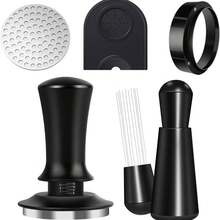 Italian Coffee Set, 51/53/58mm Tamper, Portafilter, Coffee Funnel, Espresso Coffee Accessories - Multicolor - View 10