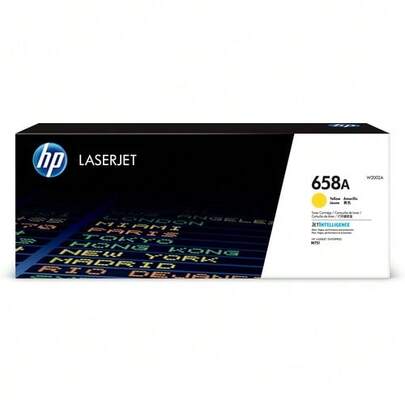 HP 658A W2002A, gele, originele tonercartridge, 6.000 pagina's, voor HP LaserJet Enterprise M751dn printer