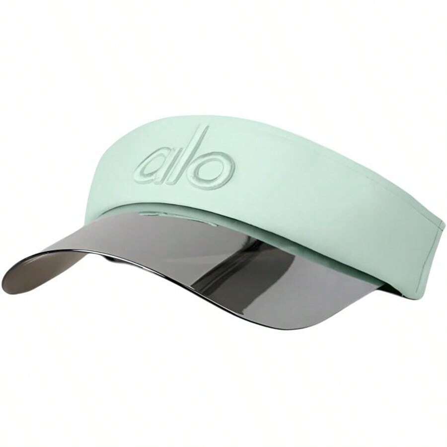 Alo Yoga High-Performance Sweat-Wicking Polyester Sun Hat With Sun Visor Design, Adjustable Buckle, Unisex And Couple Style. - Mint Green - View 1