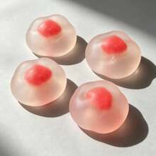 Frosted Strawberry Mochi Squishy Toy, High Appearance Moldable Stress Reliever For Adults, Maltose Slow Rising Fidget, Super Soft Wet Mushy Texture, Portable Palm Sized Berry Pendant, Trending Gift For Squishy Lovers, Party Favor, Desk Decor Anxiety Relief - Đỏ - Xem 7