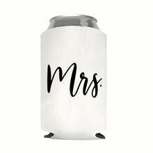 Set de 2 cubiertas para latas, decoraciones de boda, despedida de soltera, fiesta en la playa/al aire libre, decoraciones para celebración de la novia - Ver 5