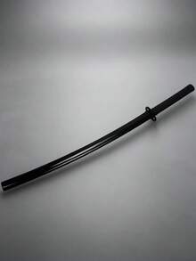 日式武士风格竹制安全道具剑。天然竹制剑刃，搭配PVC剑鞘。动漫角色扮演道具、舞台表演拍照道具、家居装饰、节日/生日礼物。逼真的剑型，动漫迷必备（产品需要组装，请参考视频了解安装详情）。 - 彩色 - 查看 11