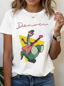 Women T-Shirts - White - View 1