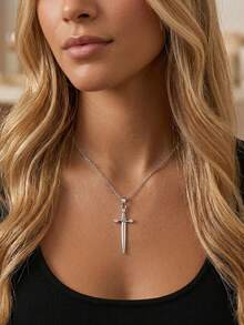Dây chuyền mặt hình trái tim bằng thép không gỉ 304 dành cho nữ, đính đá Zirconia đỏ ruby, kiểu dáng choker lãng mạn, phong cách Gothic Punk, quà tặng kỷ niệm, sinh nhật, hẹn hò, phụ kiện theo phong cách Y2K. - Nhiều màu - Xem 7