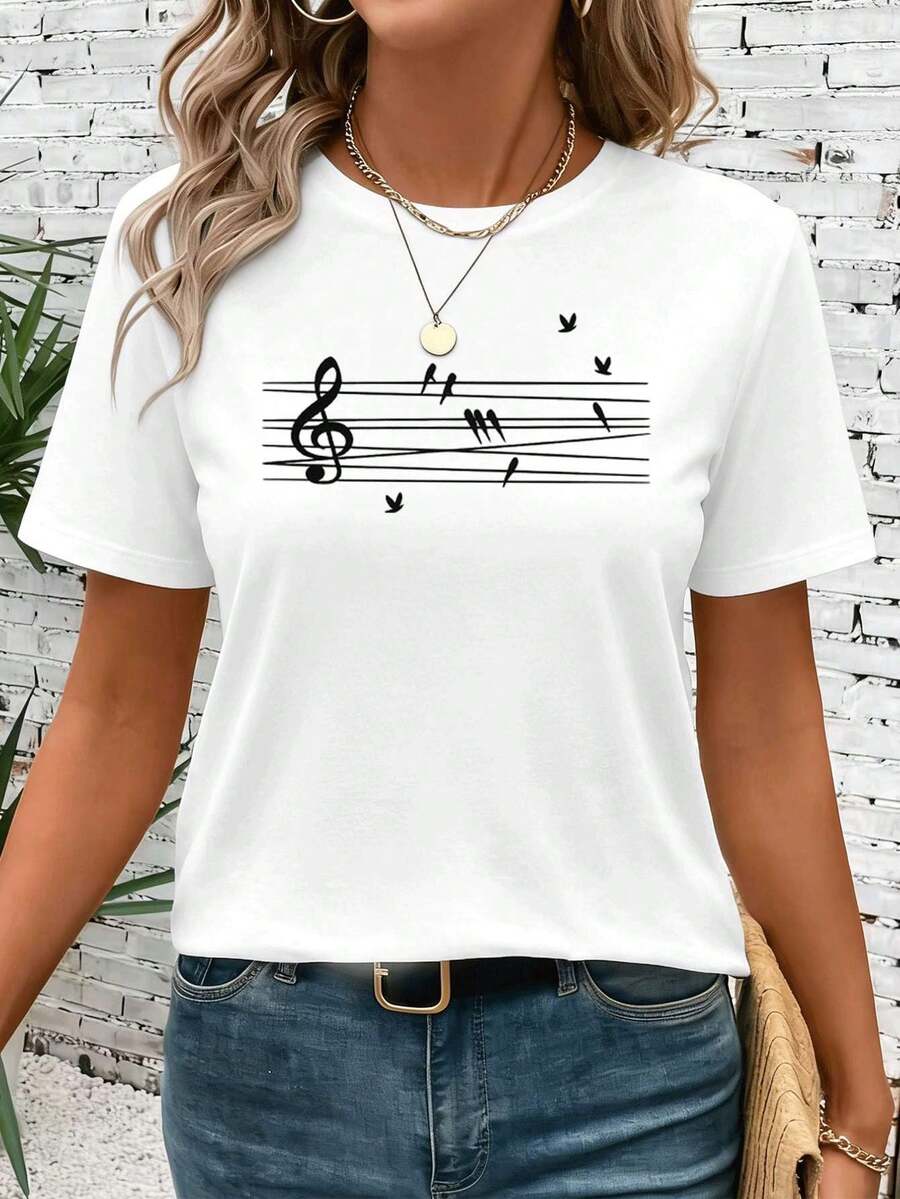 Women T-Shirts - White - View 1