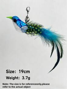 Multi-Color Interactive Cat Teaser Wand With Feather & Bell, Durable Self-Play Cat Toy With Strong Suction Cup Base, Suitable For Indoor Cat Exercise, 1pc - Purple - View 15