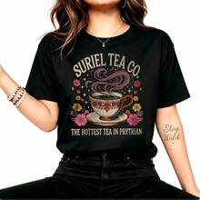 Women T-Shirts - Black - View 6