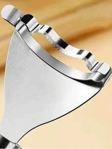 1 cái dụng cụ bóc vỏ bắp bằng thép không gỉ, dụng cụ tách lõi bắp với tay cầm thoải mái, dụng cụ nhà bếp - Dụng cụ bào ngô bằng thép không gỉ màu bạc - Xem 5