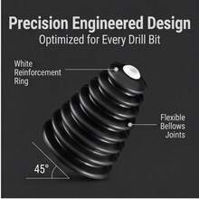Drill Dust Cover Collector, Rotary Hammer Rubber Dust Collection Cup Device, Electric Tool Accessories - Irregular - View 8