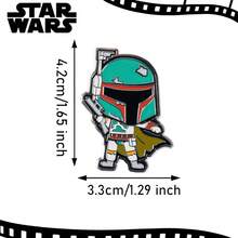Bộ sưu tập huy hiệu Star Wars chính thức được cấp phép, làm từ hợp kim kẽm tráng men, hình Boba Fett trong The Mandalorian, huy hiệu cài áo, huy hiệu cài balo kiểu anime, ghim cài kim loại chống gỉ, trang sức độc đáo, quà tặng. - Nhiều màu - Xem 3
